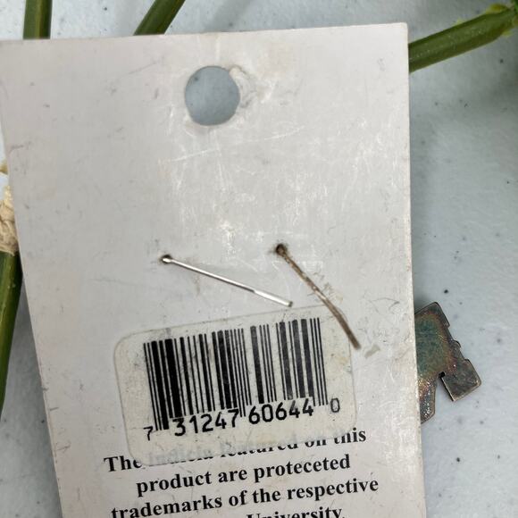 Game Day Outfitters Huskers University Nebraska Lightweight Fishook Earrings - Picture 2 of 4